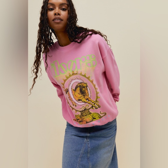 🆕 DAYDREAMER | THE DOORS “STRANGE DAYS” BF SWEATSHIRT | SIZE: M - Picture 7 of 7